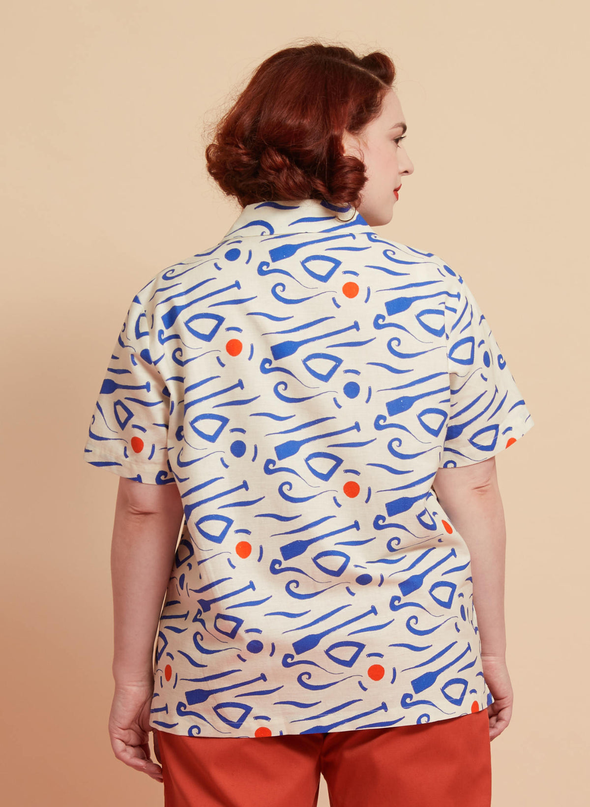Kit Shirt - Ivory Paddle