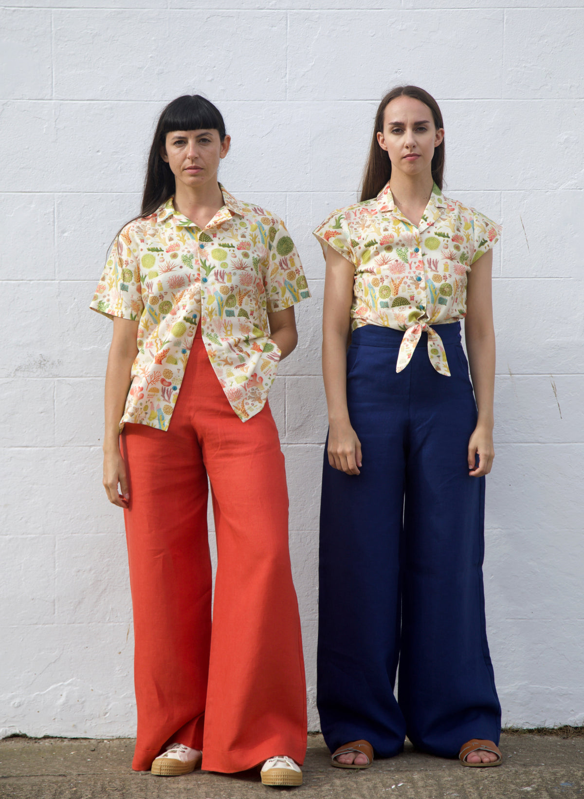 Kit Shirt - Cream Coral Reef
