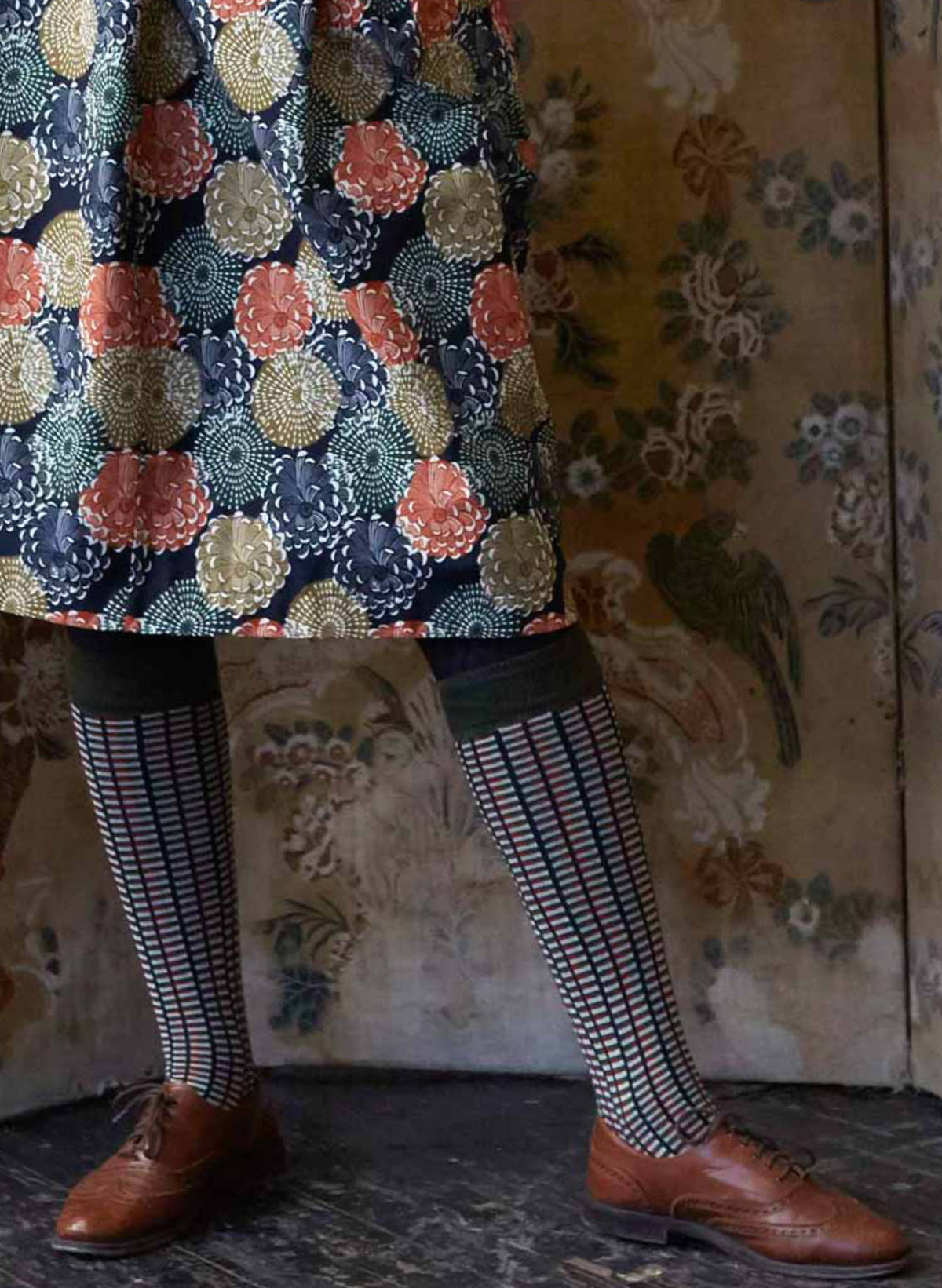 Knee High Socks - Green Barbican