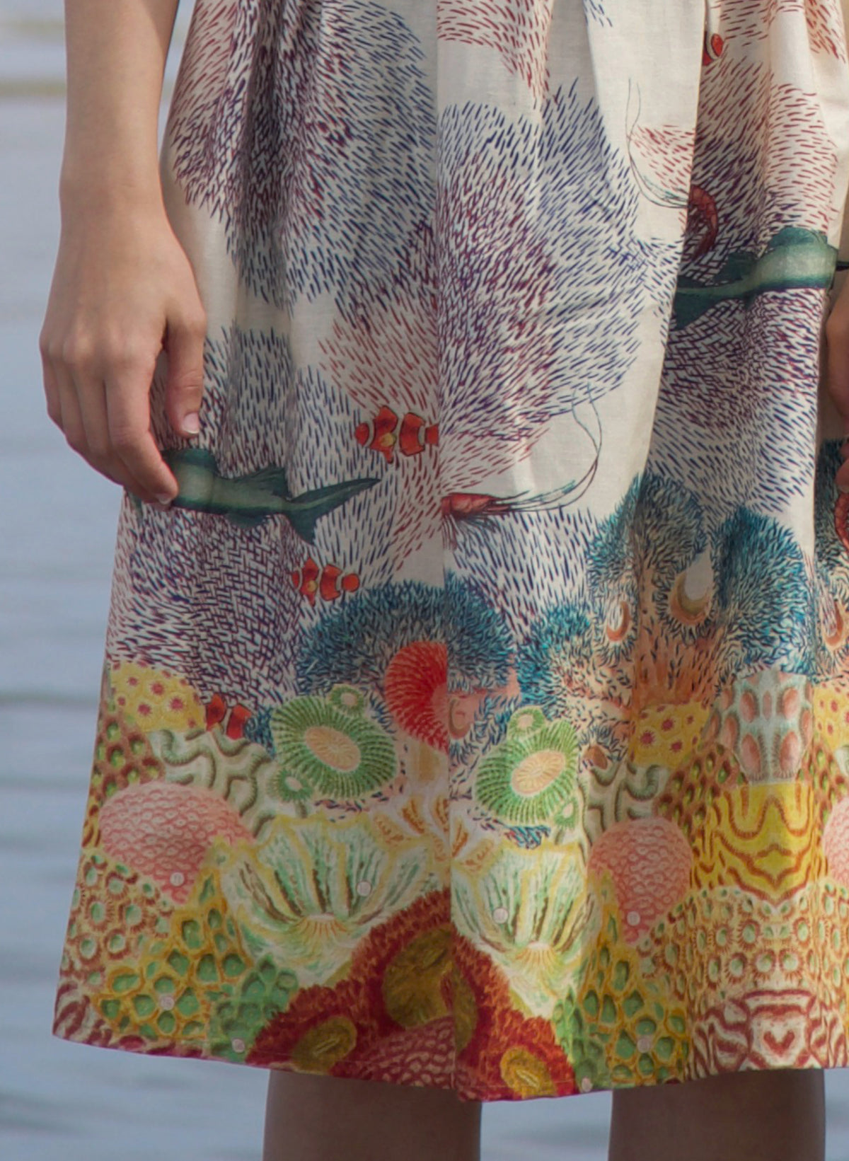 Louise Dress - Ivory Coastal Migration