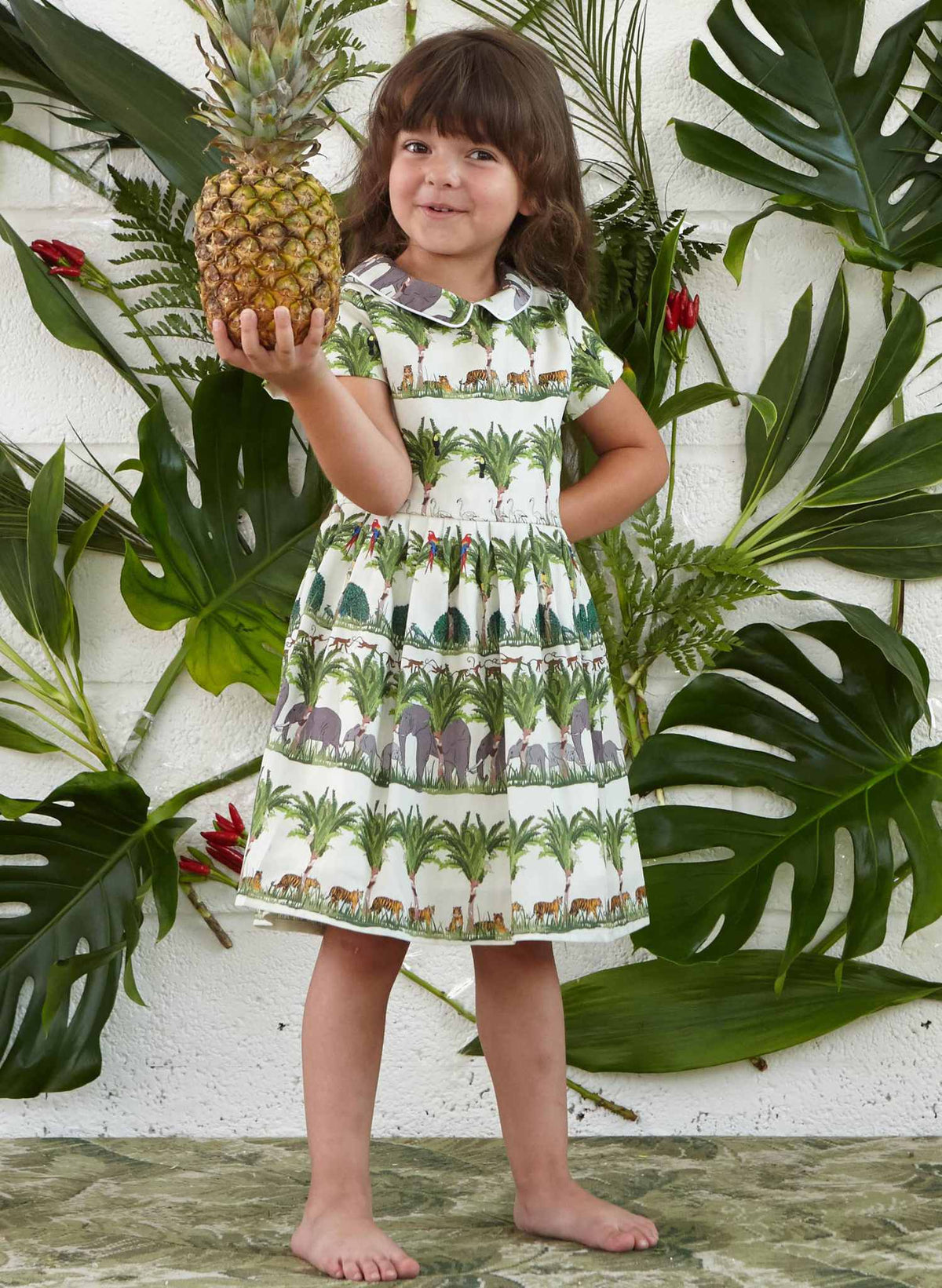 Penny Dress - Tropical Jungle