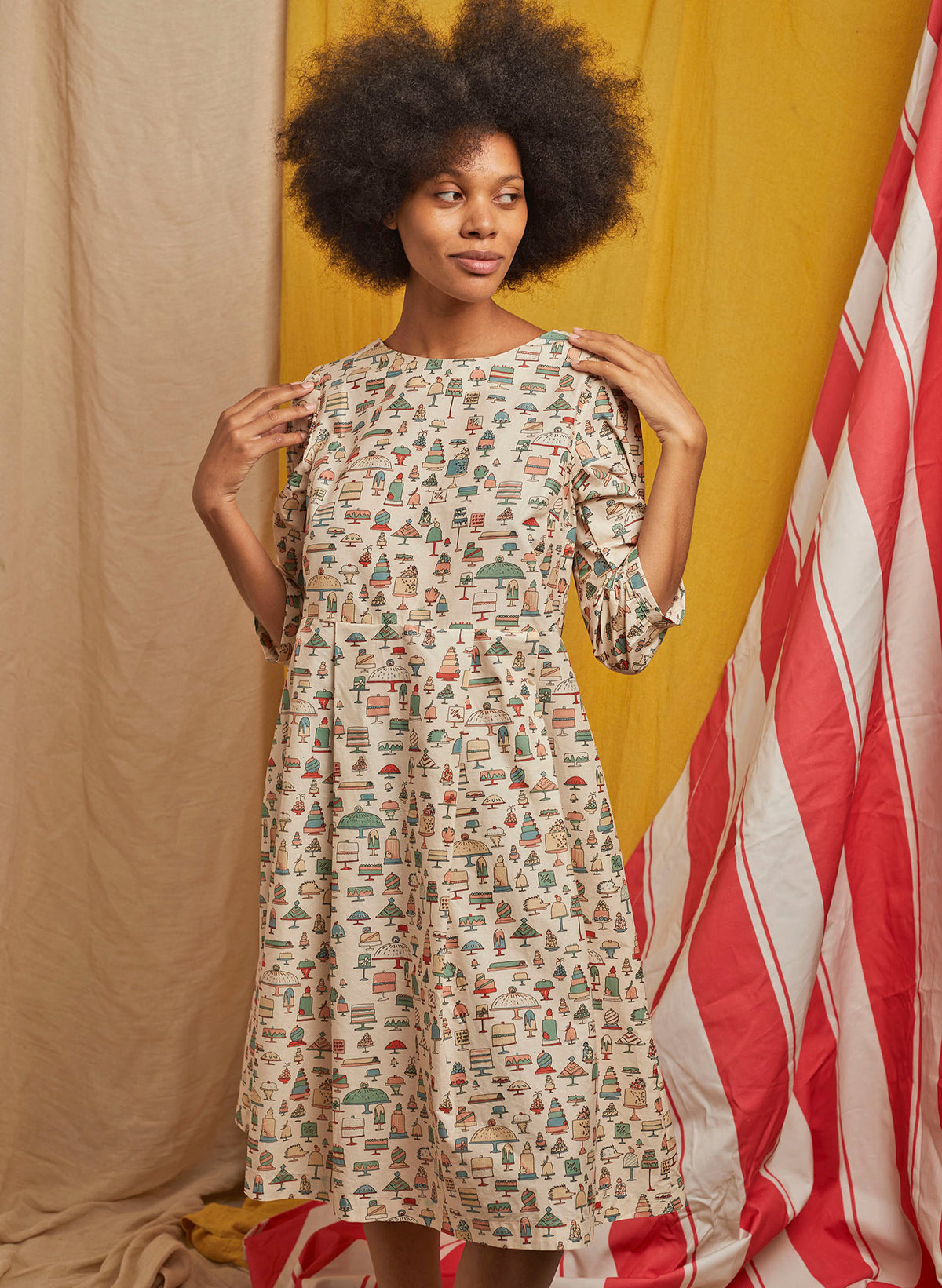 Philippa Dress - Cream Cakes
