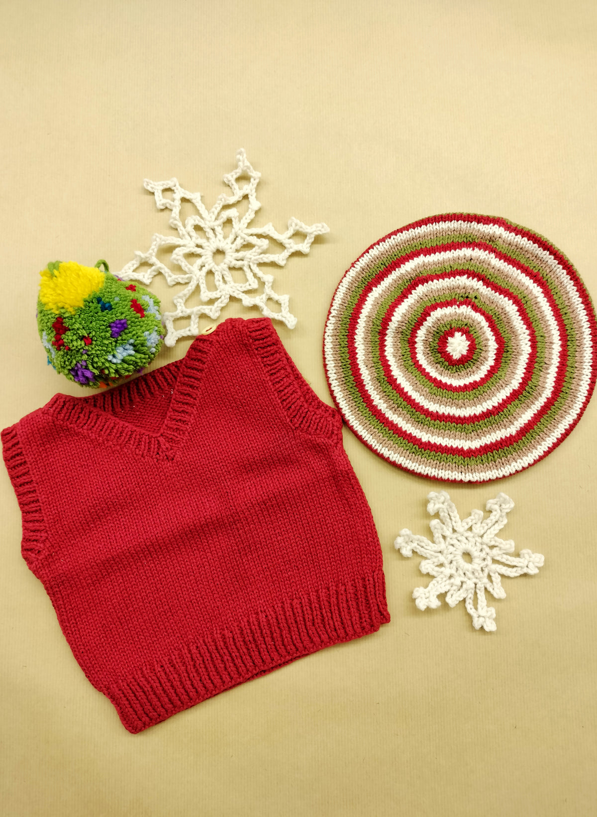 Poppy Archive - Children's Tank Top - Red Cotton