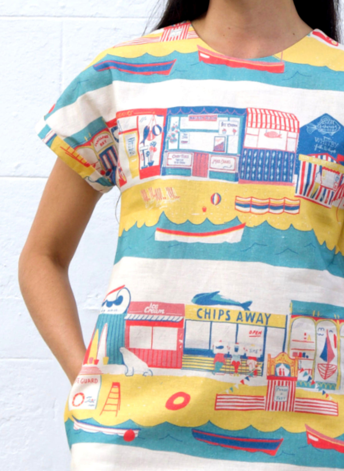 Sally Dress - Multi Beach Local