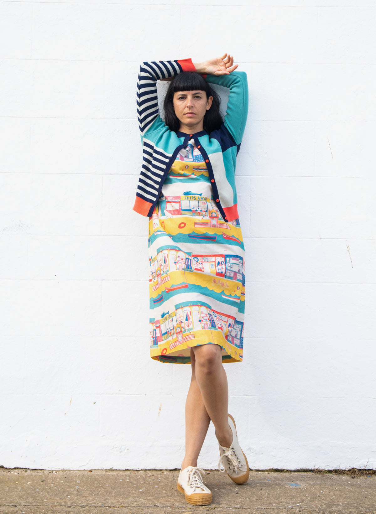 Sally Dress - Multi Beach Local