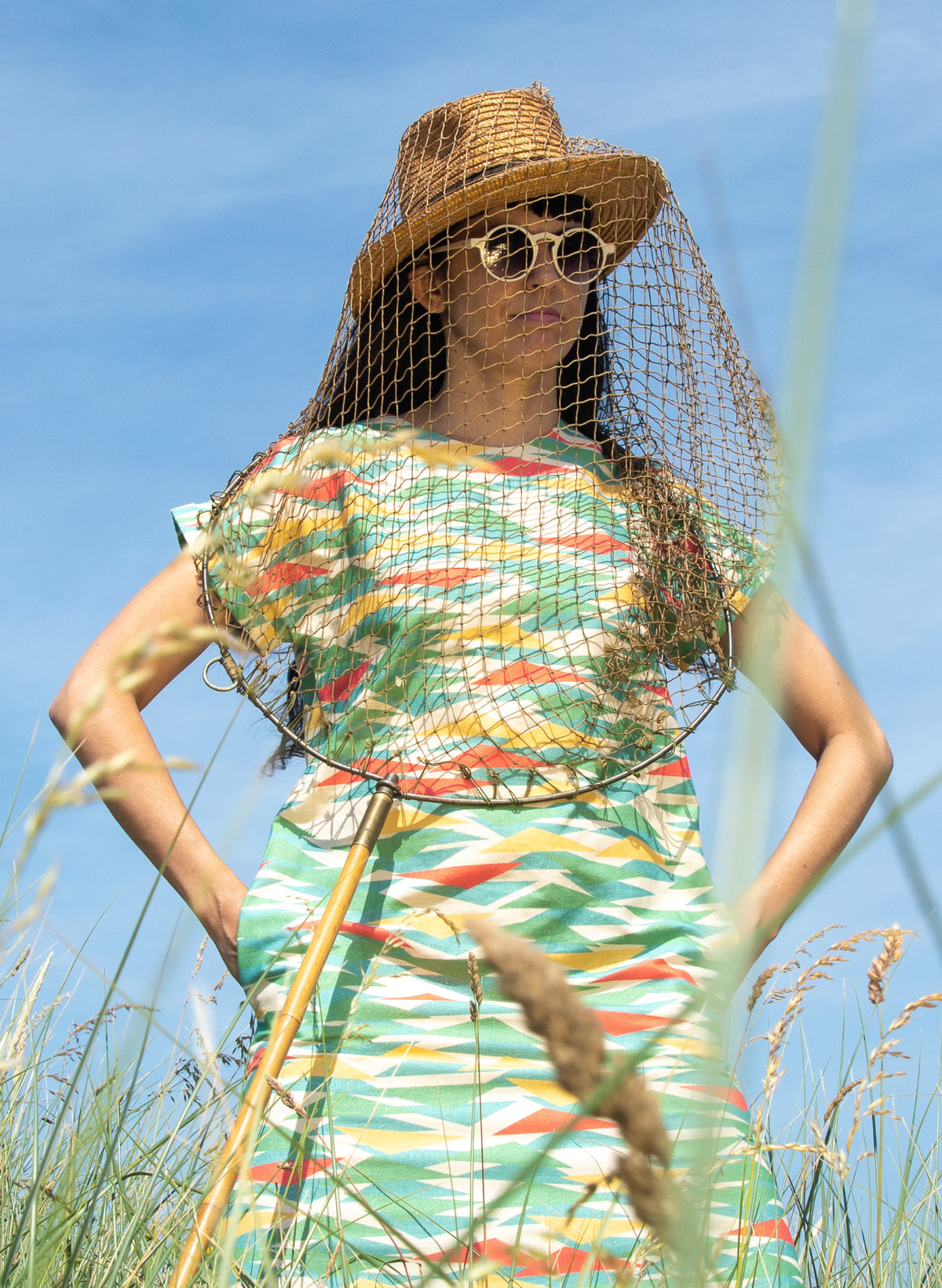 Sally Dress - Multi Sails