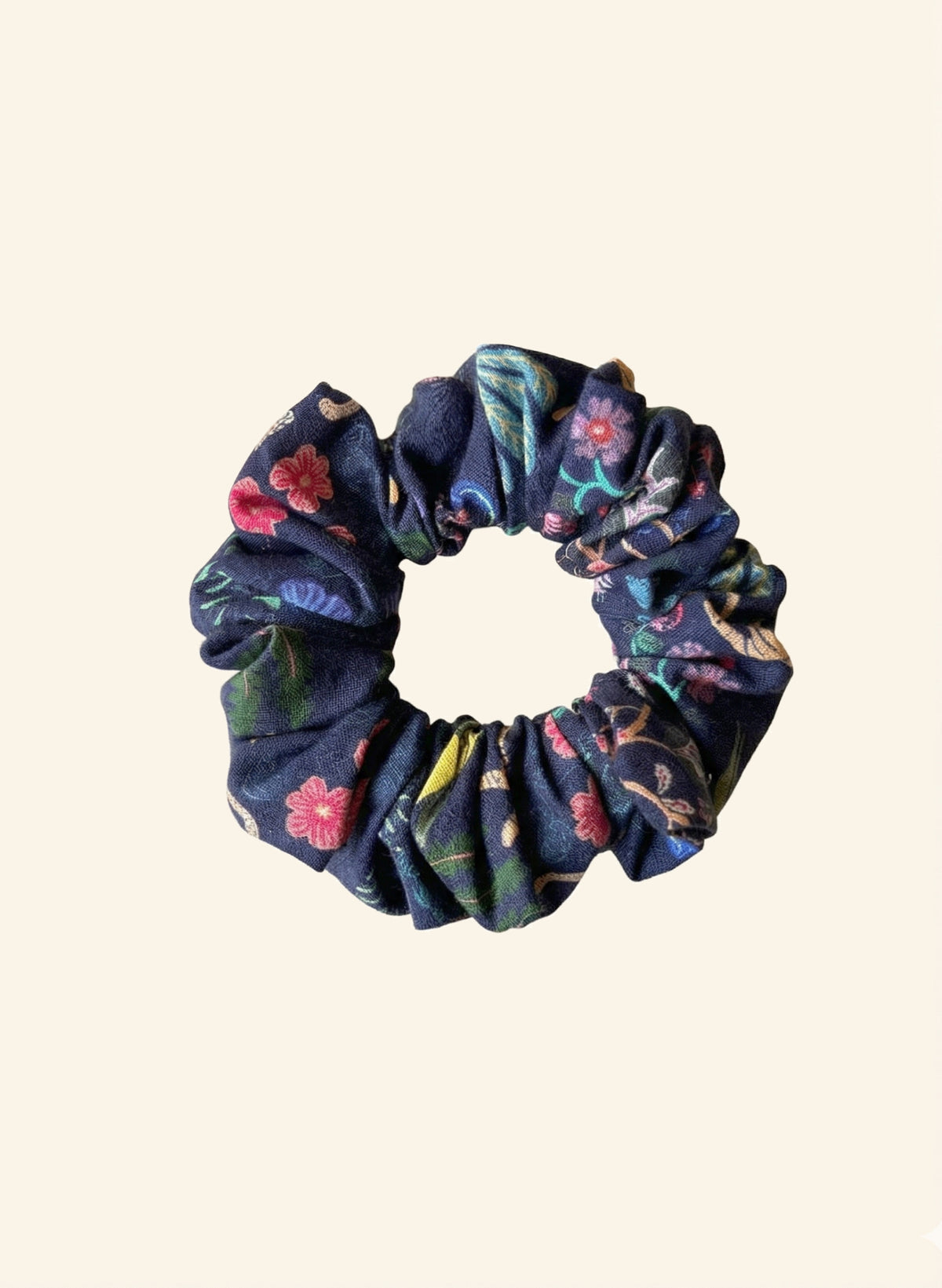 Scrunchies - Navy Paradise