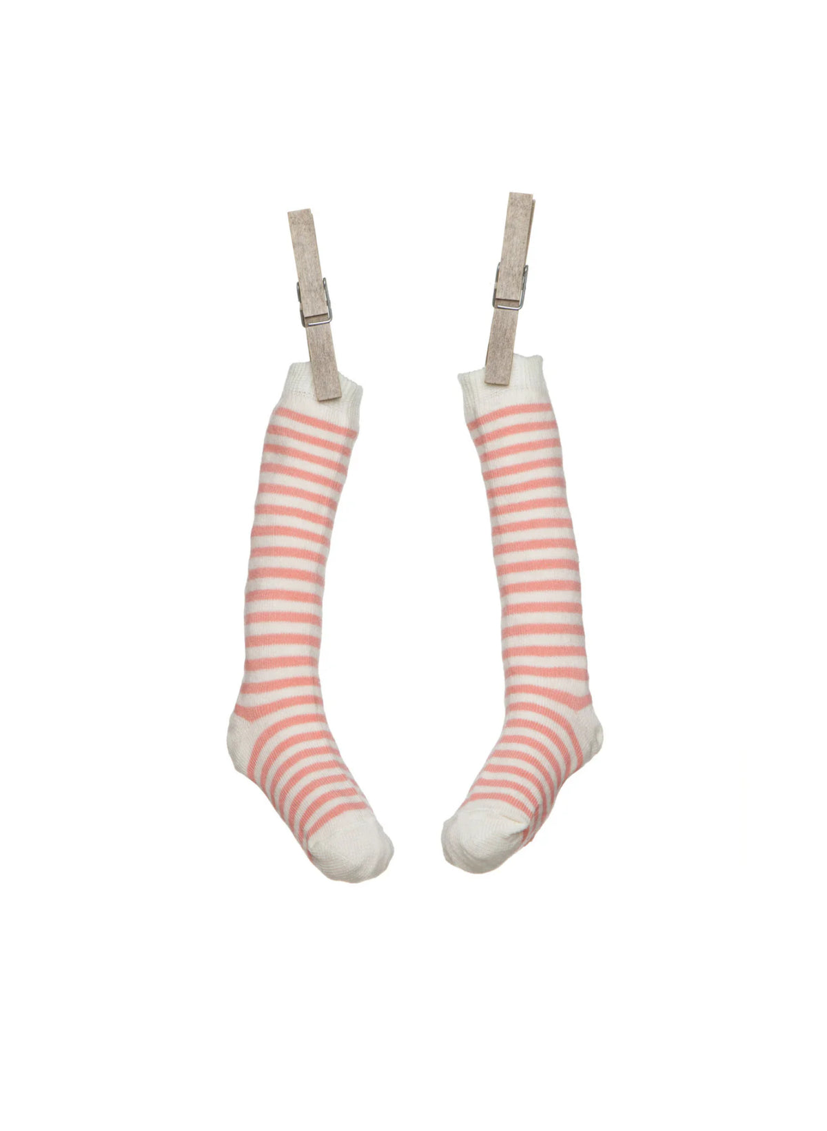 Baby / Toddler Knee High Socks - Rose Pink Stripe
