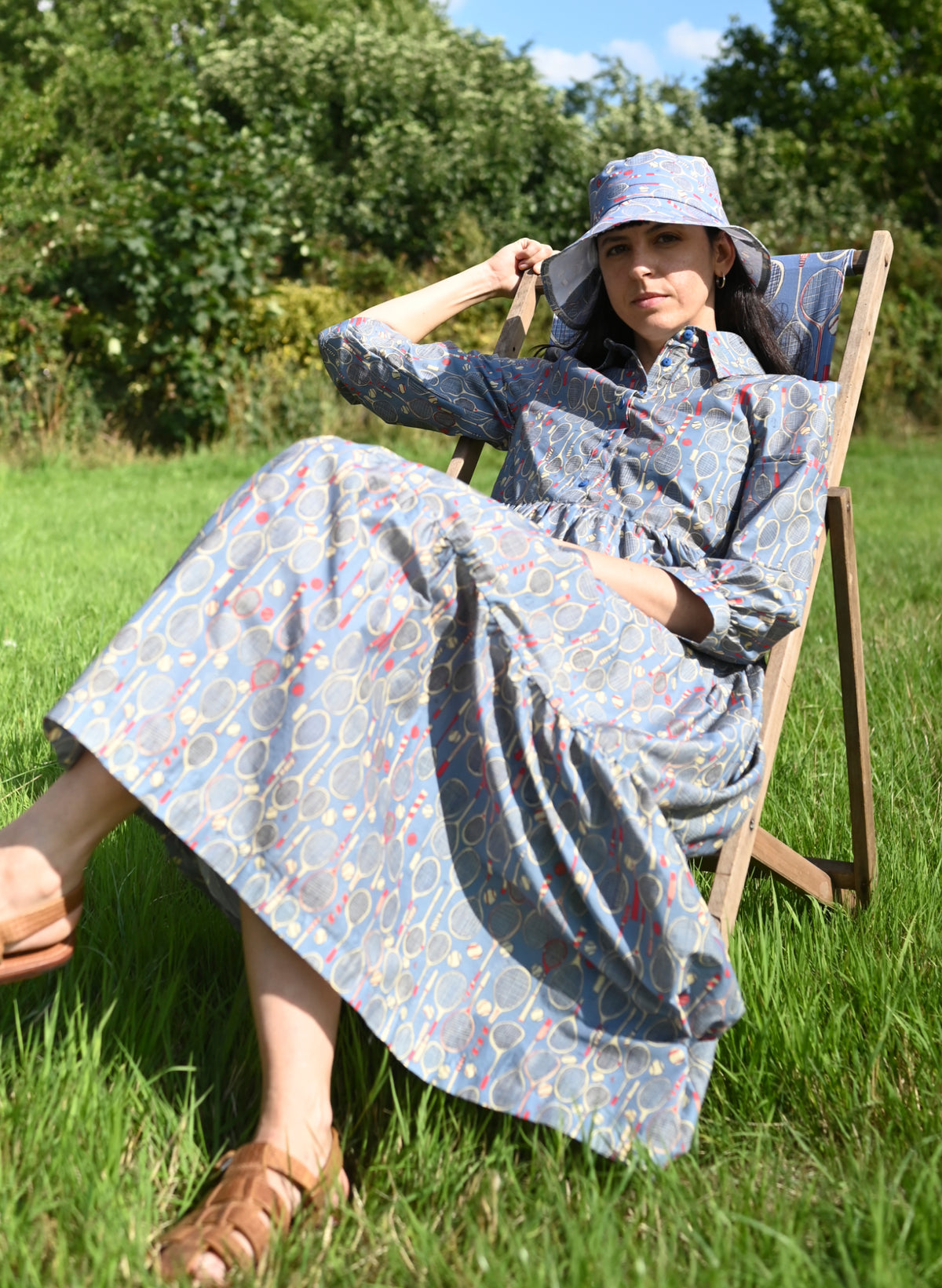 Tabatha Dress - Blue Tennis