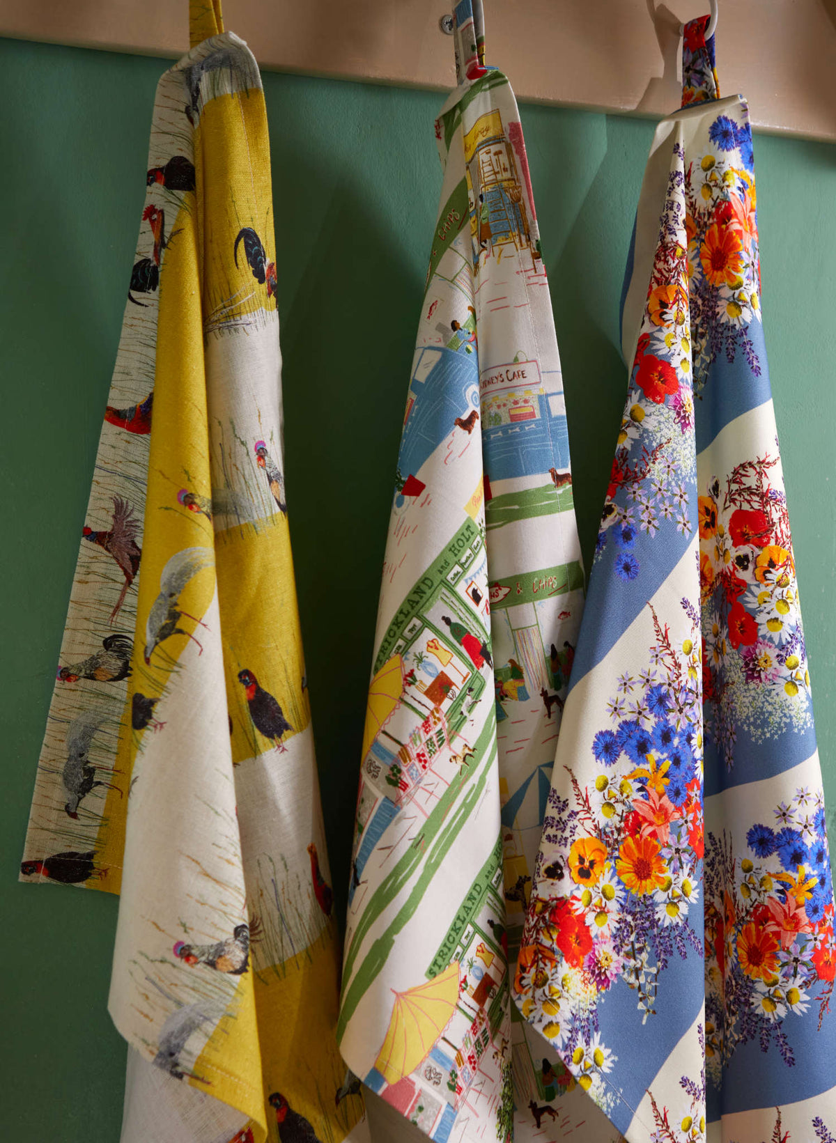 Tea Towel - Edible Flowers