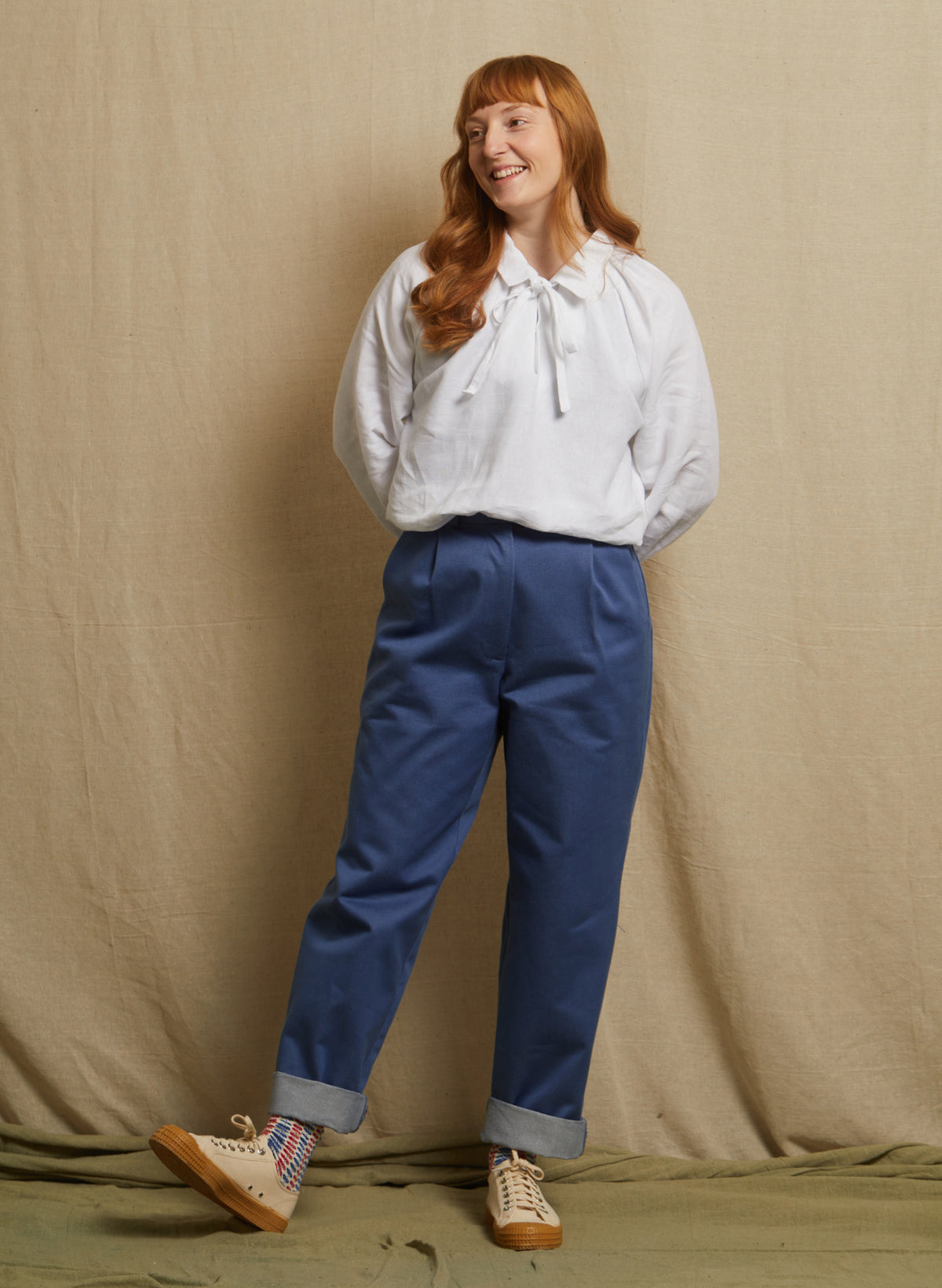 Thelma Trousers - Blue