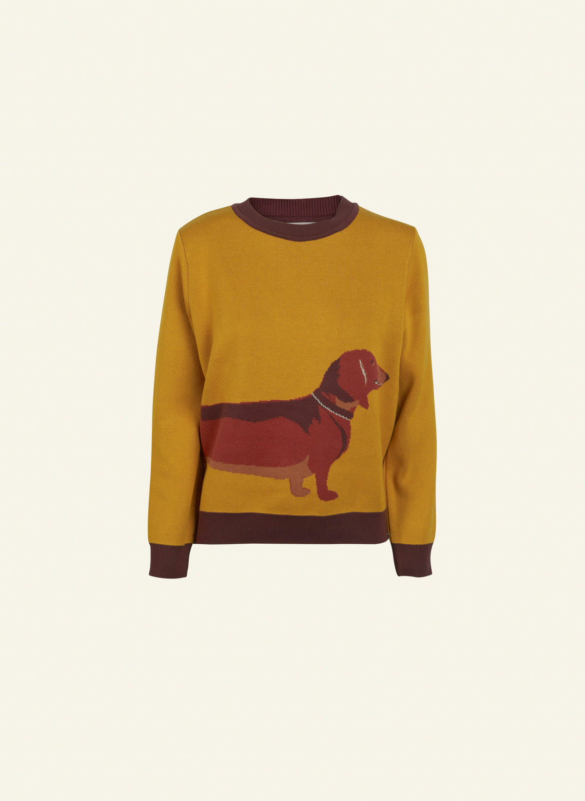 PRE LOVED - Esther Mustard Sausage Dog