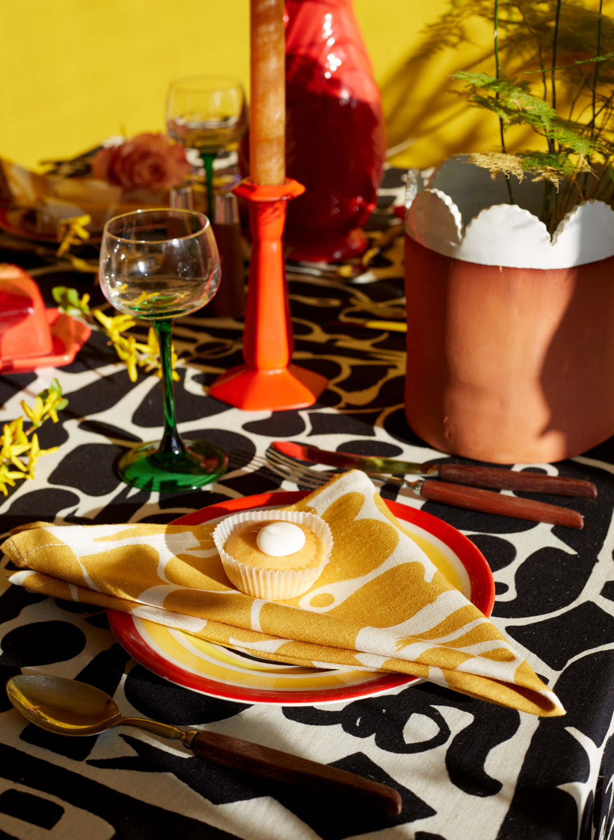 Table Cloth - Black Cave