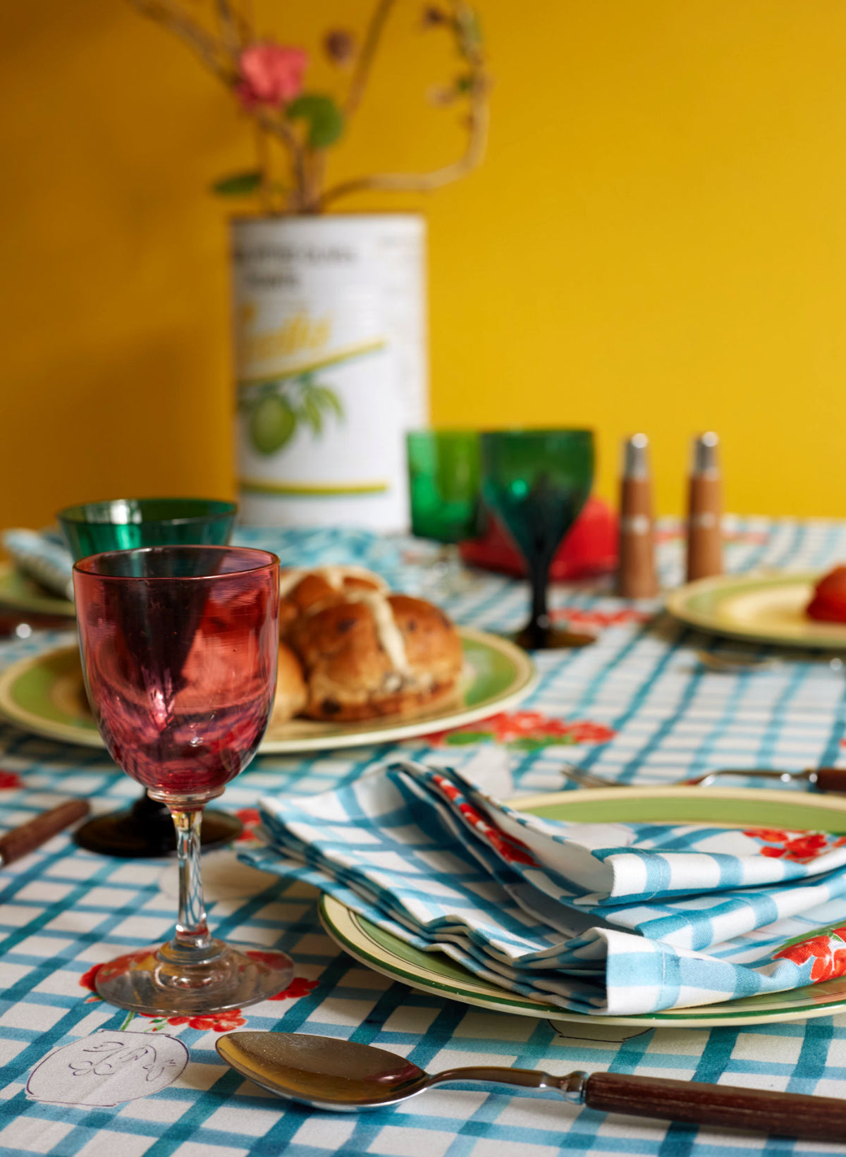 Napkin Set - Geraniums
