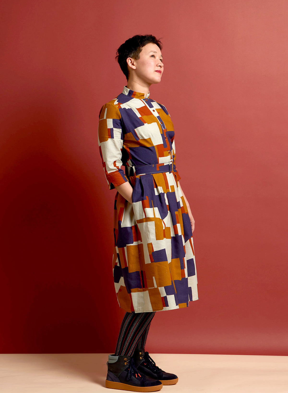Cynthia - Boxes Dress