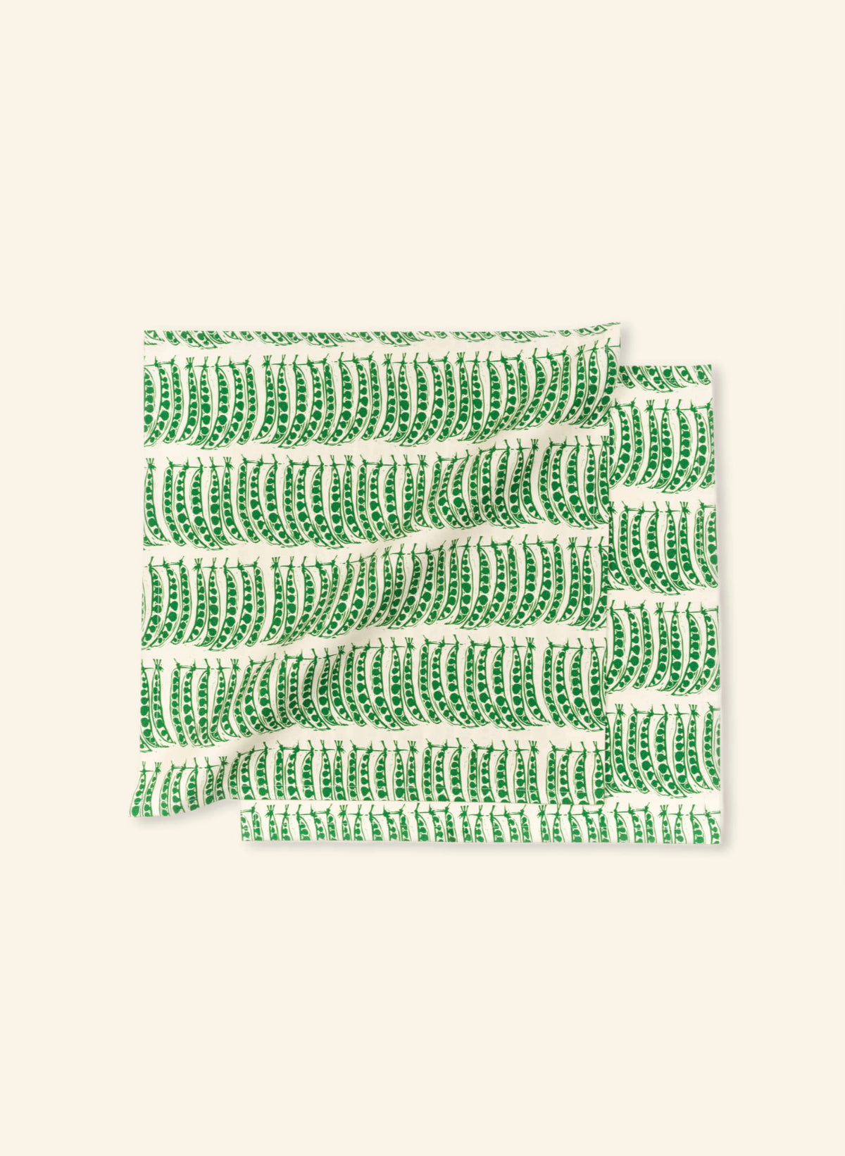 Napkin Set - Green Peas