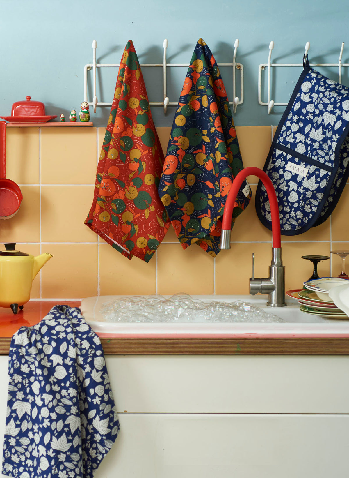 Tea Towel - Autumn Leaves