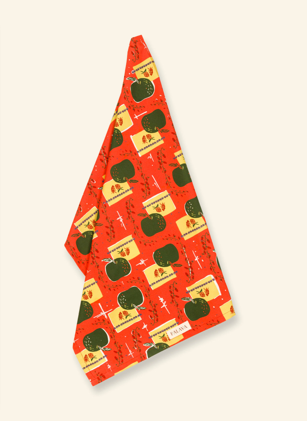 Tea Towel - Red Apple